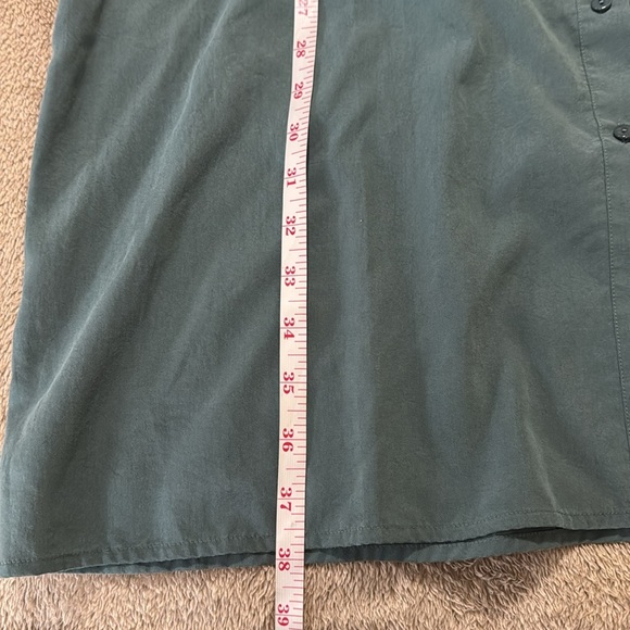 Eileen Fisher Sleevess Button-Up Dress - Picture 10 of 11